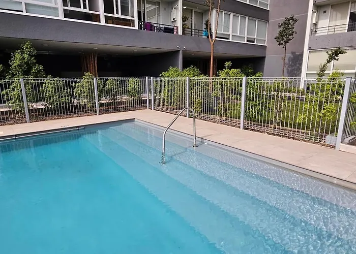 Departamento En Condominio Con Vista Hermosa Y Panoramica En Corazon De Rancagua